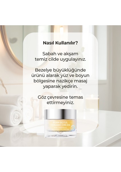 3x Pdrn Botul Ceramic Cream Somon Dna Lifting Etkili Doku Onarıcı Krem Kore 50ML