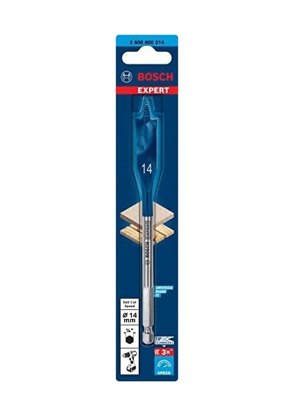 Professional 1x Expert Self Cut Speed Yaprak Delme Uçları (Yumuşak Ahşap, Sunta, Ø 14,00 Mm, Aksesuar Döner Matkap/vidalamalar, Darbeli Matkap/vidalama) modelleri
