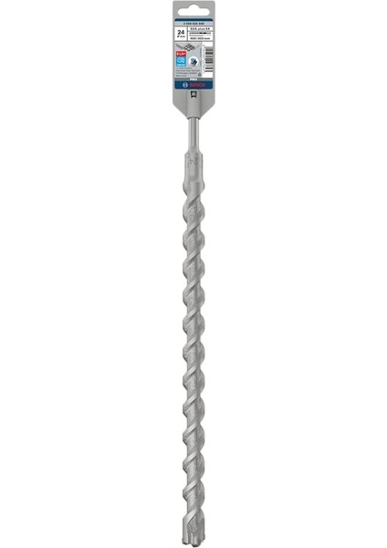 Professional 2608836648 Bosch 5x Sds Plus Taş Matkap Ucu 24 mm 450 mm 1 Adet, Gri