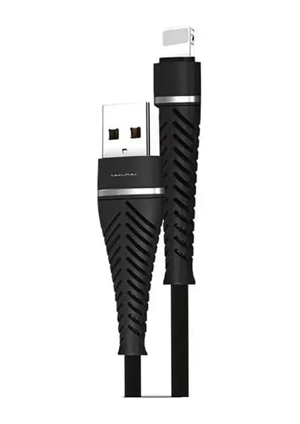 X113 Hızlı Sarj ve Dosya Aktarım Kablosu 2 Amper 1 Metre (Lightning)