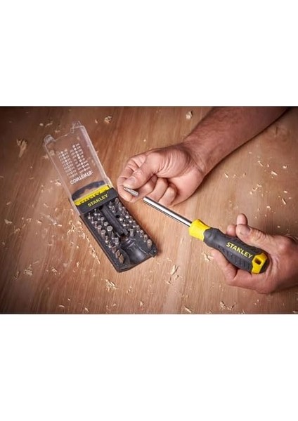 34 Parçalı Tornavida Uç Seti STHT0-70885 (Büyük Uç Seçimi, Phillips, Düz, Torx, Alyan Uç, Pratik Uç Düzenleyici, Manyetik Uç Tutucu) fiyatları