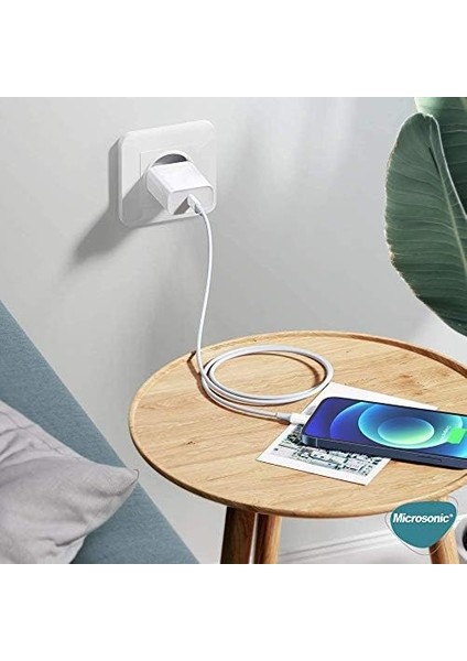 iPhone 15 Için Type-C - Type-C Kablo Beyaz fiyatları