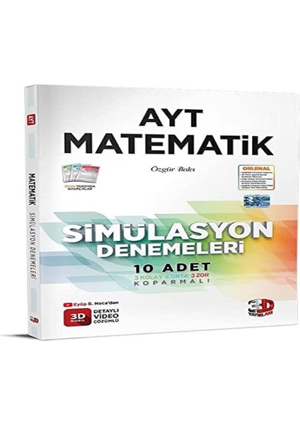 Yayınları 2023 Ayt Matematik 10 Lu Simülasyon Deneme