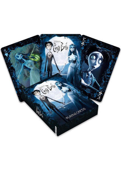 Corpse Bride Oyun Kartları - En Sevdiğiniz Kart Oyunları Için Corpse Bride Temalı Kart Destesi - Resmi Lisanslı Corpse Bride Ürünleri ve Koleksiyon Ürünleri