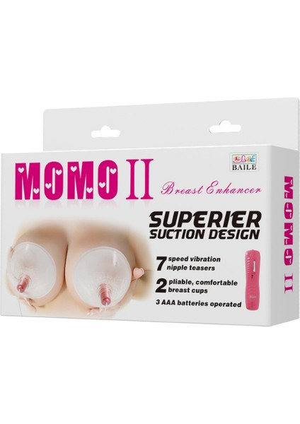 Momo 2 Breast Enhancez Superier Sustion Design Göğüs Titreşimi fiyatları