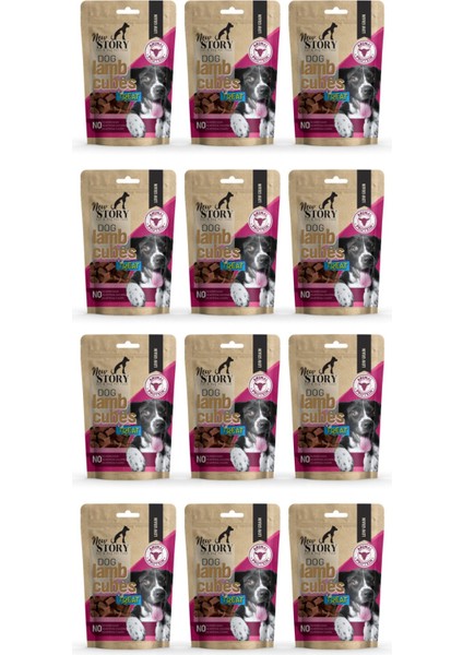 Dog Lamb Cubes 12X80GR. Kuzu Etli, Köpek Ödül Maması