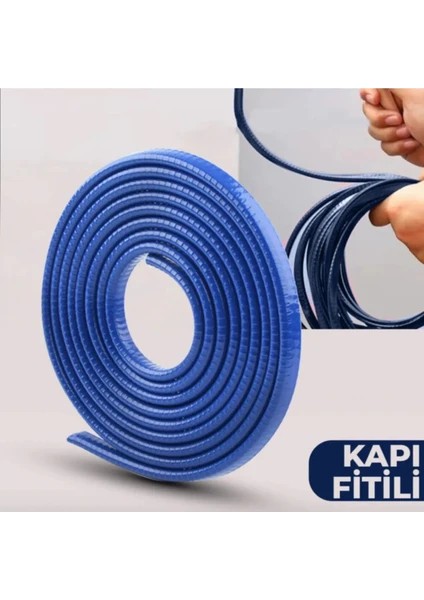 Daihatsu Copen Oto Araç Kapı Koruma Fitili 5metre Mavi Renk Çarpma Çizilme Önleyici Fitil