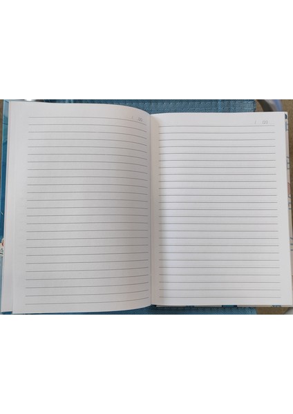 Stitch Figürlü Sert Kapak Ajanda Günlük Çok Amaçlı Çizgili Defter AD540112