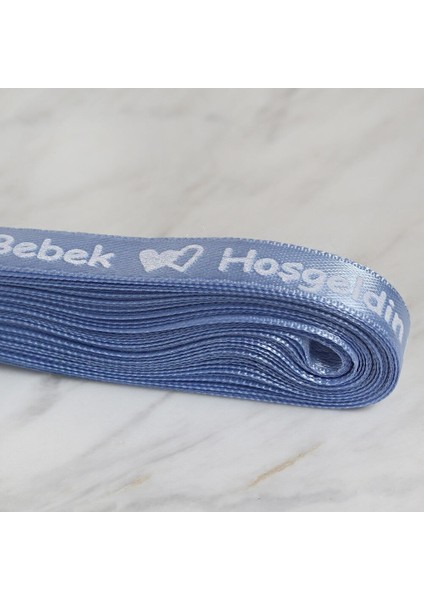 Crafts 1cm 10 mt Mavi Saten Hoşgeldin Bebek fiyatları