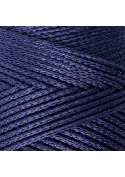 Macrame Lacivert El Örgü Ipi - Rm 0262 - 34353