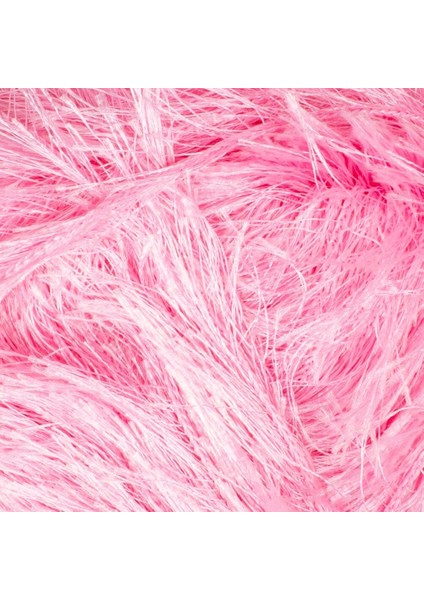 Furry Pembe El Örgü Ipi - RF014 - 34049