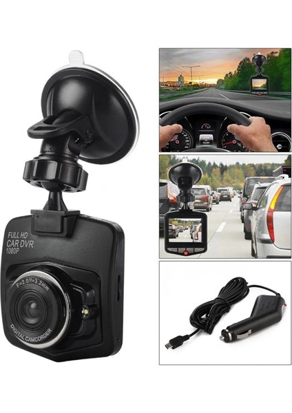 PM-5374 1080P Full Hd 2.4" Ekranlı 5 Mp Hd Tekli Araç Kamera (Ön Görüş) Gece Görüşlü