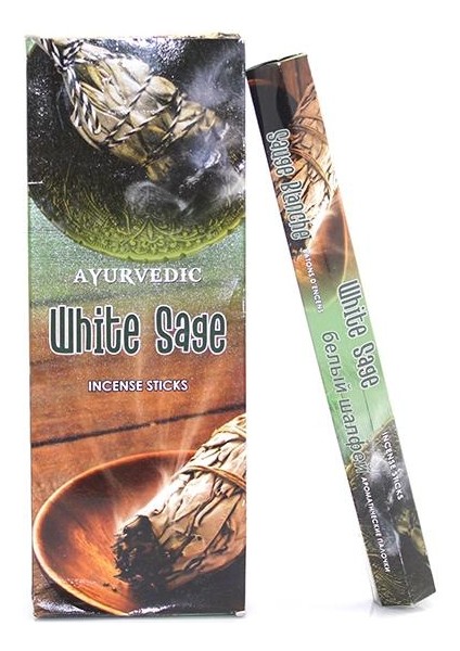 Ayurvedıc Whıte Sage (Hx) Tütsü