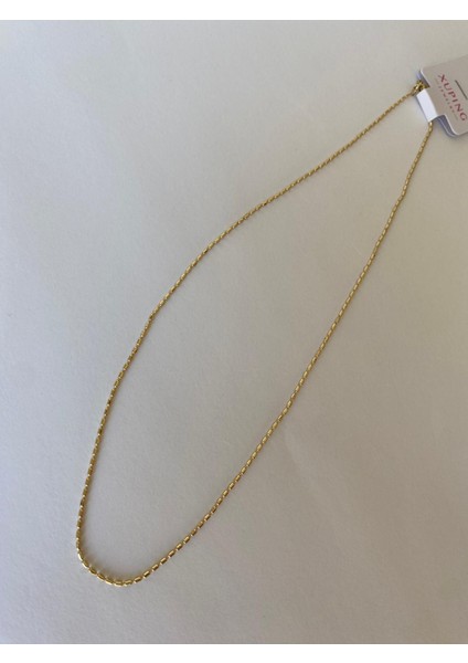 Xuping Ince Zincir Tırnak Model Gold Kolye fırsatları