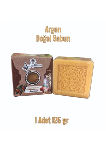 Argan Sabun Argan Yağlı Argan Doğal El Yapımı Naturel Sabun Soap 125 gr