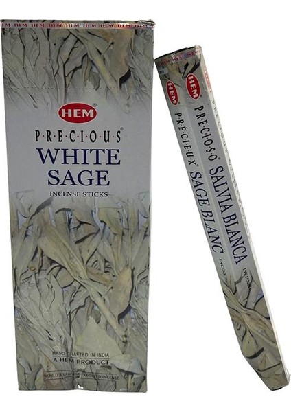 Hem Precıous Whıte Sage Aromalı Çubuk Tütsü