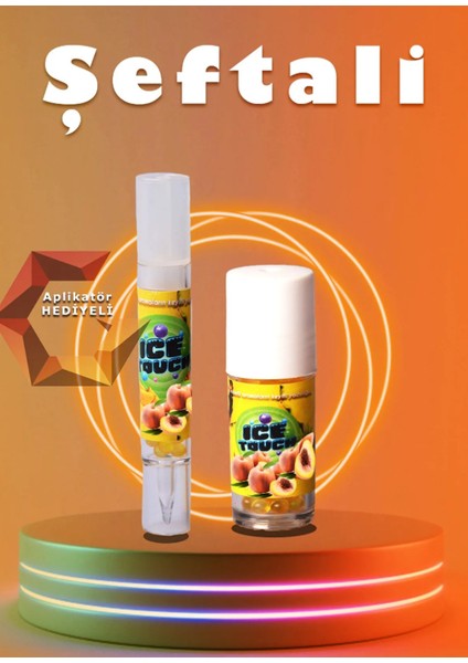 Mentol Topu Şeftali 250 Adet + Aplikatör