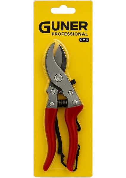 Gm-3 Profesyonel Budama Makası – Sağlam Gövde, Keskin Bypass Bıçak, Ergonomik Tutma Sapı