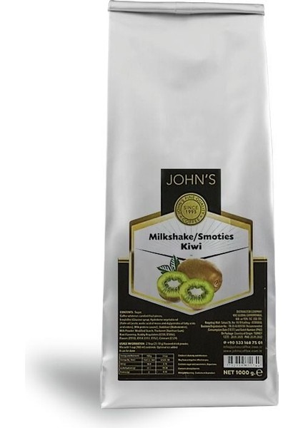 John's Kivi Milkshake Tozu 250 gr