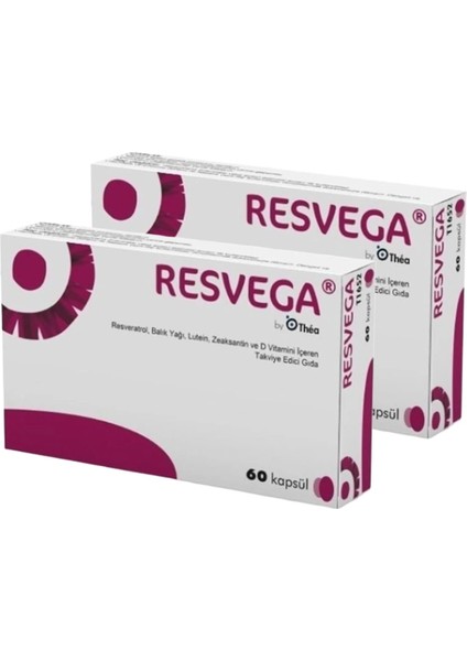 Resvega 60 Kapsül 2 Adet