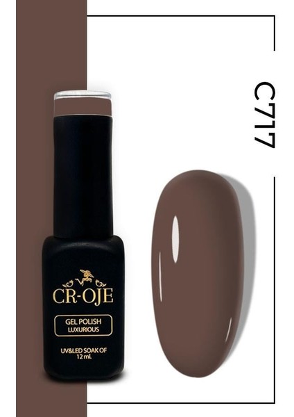 Kalıcı Oje C717 - Kahverengi 12 ml