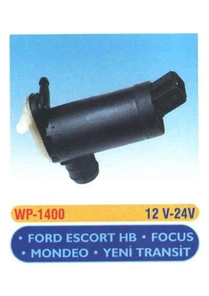 Ema WP1400 Su Fıskıye Motoru Çift Çıkıs Mondeo Focus Escort