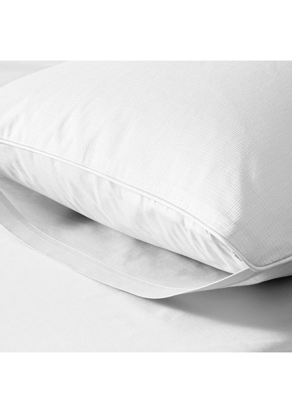 %100 Pamuk Percale Nevresim Seti 160X220 cm Beyaz - Pure Serisi fırsatları