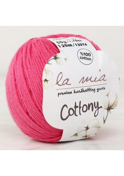 Cottony Fuşya Bebek El Örgü Ipi - P6-L006 - 33571