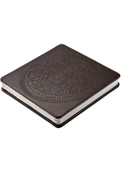 Cookie Bookie Çizgili Defter - Kremalı Kurabiye