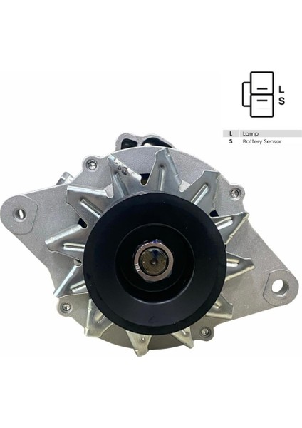 12V Alternatör Dinamo 70 A (L-S) (Vakumlu) Bmc Levend 2.5/3.0 1988-1996 (Nıssan Motor) modelleri