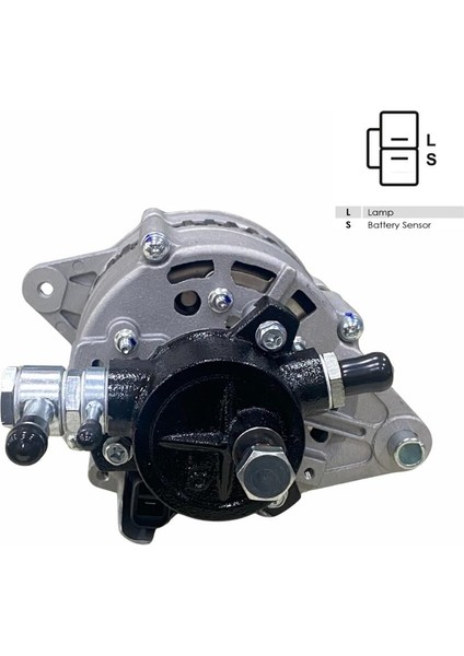 12V Alternatör Dinamo 70 A (L-S) (Vakumlu) Bmc Levend 2.5/3.0 1988-1996 (Nıssan Motor) indirimleri