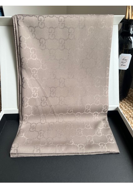 Vavscarfs G Desen Jakar Eşarp Vizon