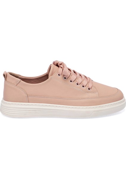 Pudra Hakiki Deri Kadın Sneaker - K25I1AY67820-A67
