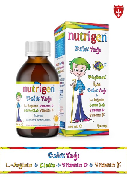 Nutrigen Balık Yağı Şurubu 200 ml