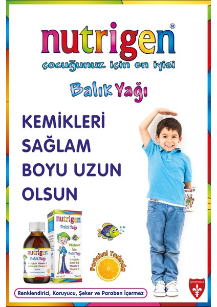 Nutrigen Balık Yağı Şurubu 200 ml modelleri