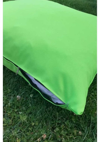 Yer Minderi Impertex Fermuarlı Su Geçirmez Havuz Puf Beach Çim Bahçe Minderi 70X70 cm modelleri