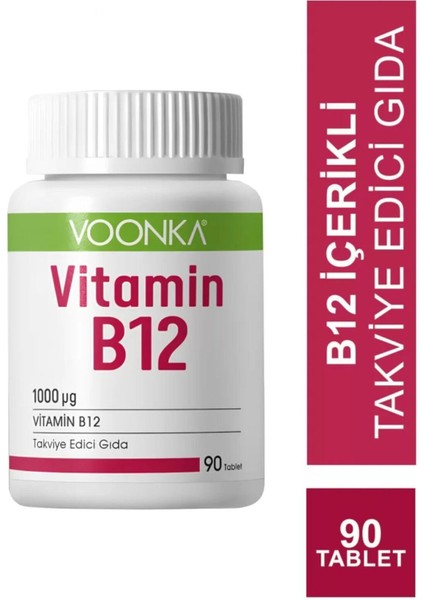 Voonka Vitamin B12 90 Tablet