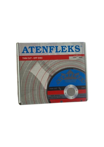 Atenflex 115X1,00X22İNOX Kesmetaşı