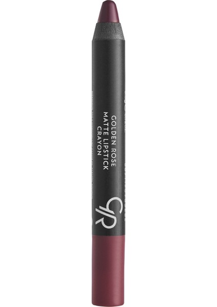 Matte Lipstick Crayon No: 19