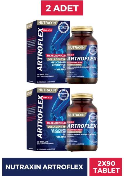 Nutraxin Artroflex Hya-C-Iı 90 Tablet Kolajen 2 Adet