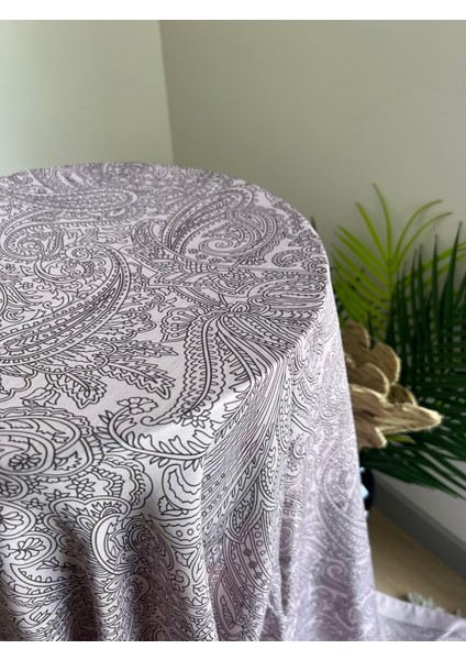 Vavscarfs Hint Desen Pamuk Soft Şal Siyah-Pudra
