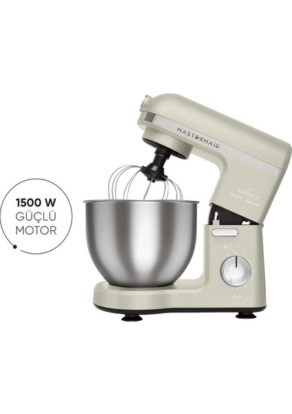 Premium Yüksek Güclü Chef Stand Mikser Soft Cream 1500W 5 Lt
