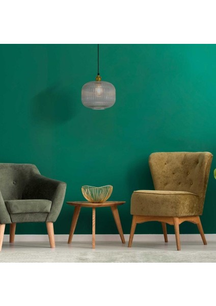 Mylights Rustik Sarkıt Avize 20CM Bronz Askılı Spor Tekli Avize