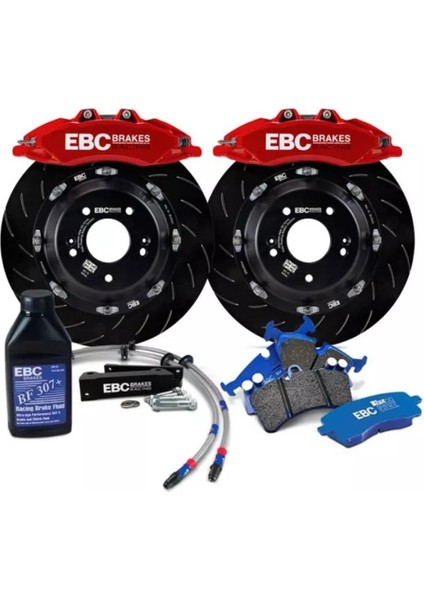 Racıng Bıg Brake Kıt Wv Mqb Patform Kırmızı Kaliper 355MM BBK005RED-2