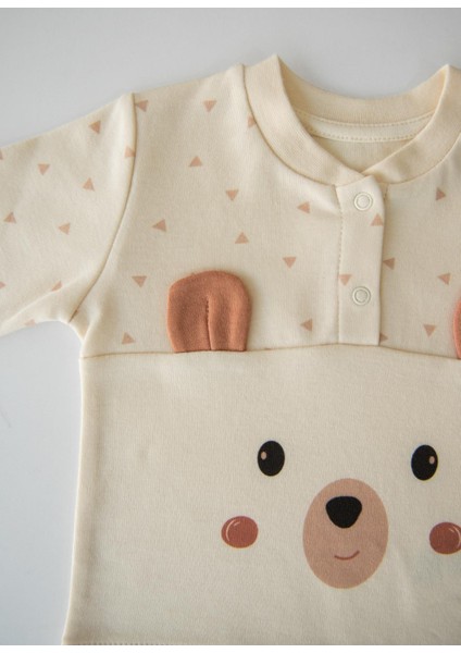 Organik Ear Bear 2'li Takım Natural modelleri