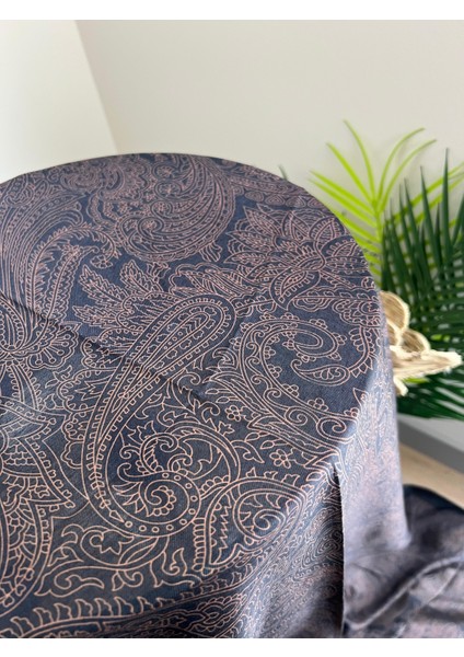 Vavscarfs Hint Desen Pamuk Soft Şal Siyah-Kahve fiyatları