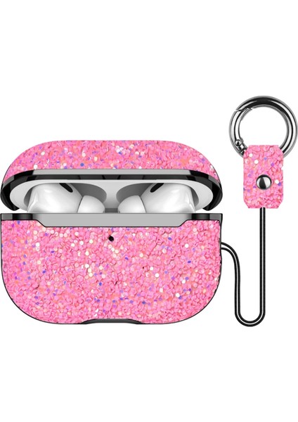 Onegif Airpods 3 (3.nesil) Bright Simli Airpods Kapak - Pembe Bstmy