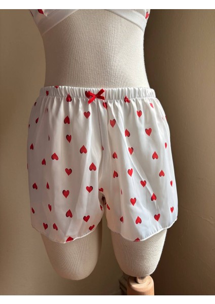 Kadın Ip Askılı Büstiyer Şort Saten Gecelik Takımı fiyatları