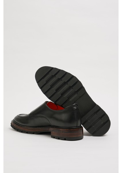Corbin Model Natural Deri Toka Detaylı Casual Ayakkabı