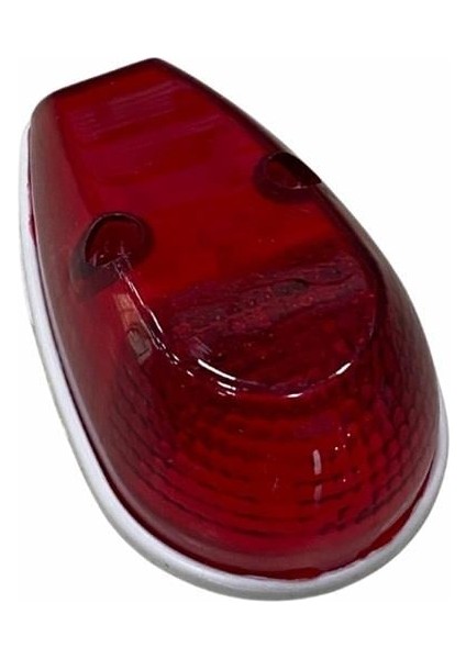 24V Mini Kabin Kaş Tepe Lambası 4-Ledli Unıversal Kırmızı (90*54 Mm)